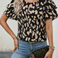 Lela – stilvolle bluse mit leopardenärmeln für den frühling