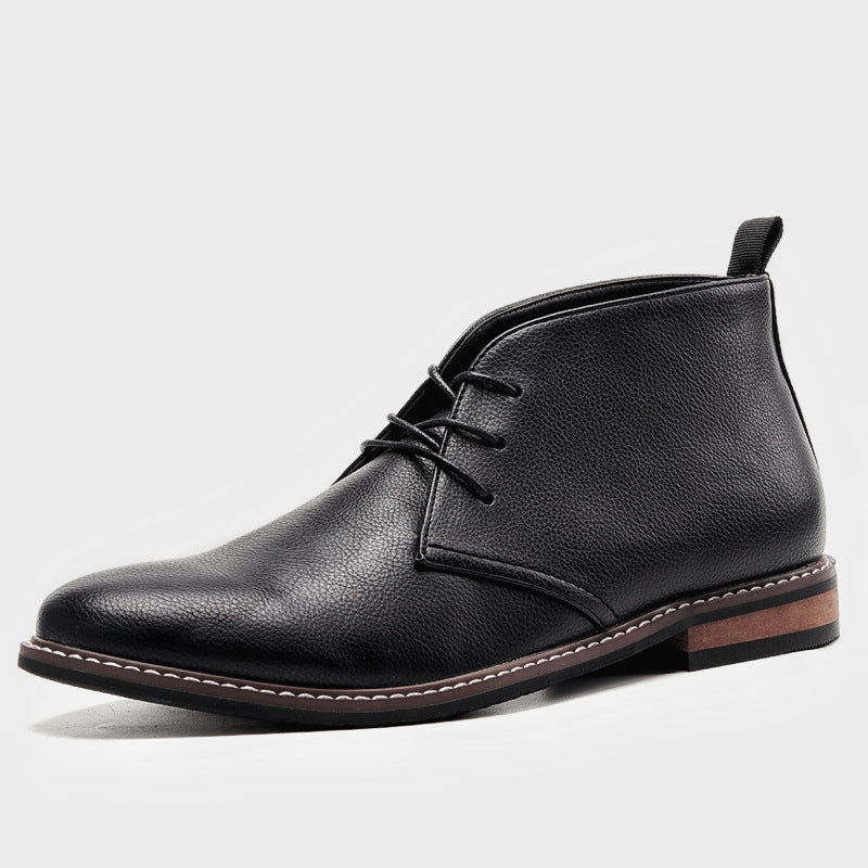 Klassische wüstenstiefel für herren im vintage-stil