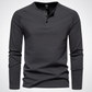 Gabriel - exklusives herren-t-shirt mit knopfverschluss