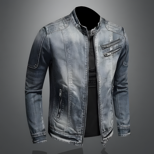 Mike – langärmlige jeansjacke