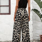 Ledi - jumpsuit mit leopardenmuster und weitem bein