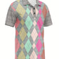 Mason – kurzarm-poloshirt im vintage-farbblock-design