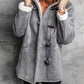 Melanie - warme & kuschelige fleece-damenjacke mit kapuze