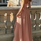 Charlotte – elegantes one-shoulder-chiffonkleid für damen