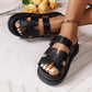 Weiche, schlichte sandalen für frauen