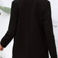 Ava – lässiger blazer mit offener vorderseite