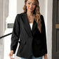 Abigail – solide blazerjacke mit taschen