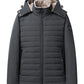 Eli – stylische winterjacke für herren – warme, wattierte leecejacke mit kapuze