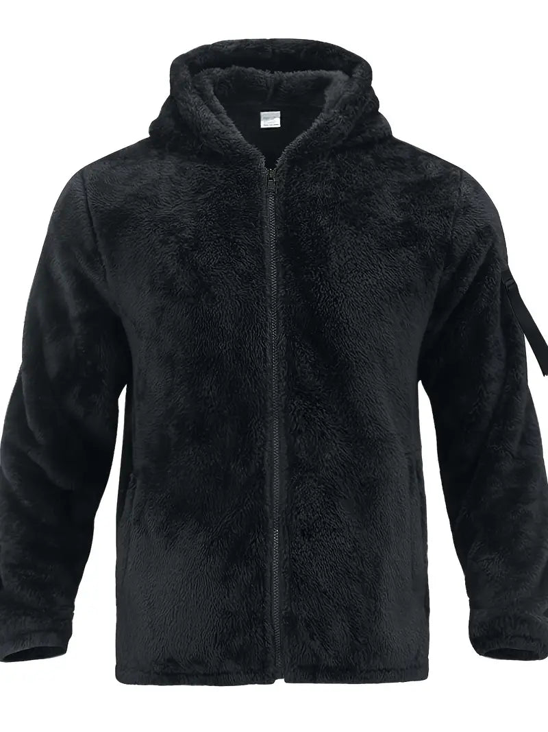 Gregory – flauschige reibverschlussjacke für herren