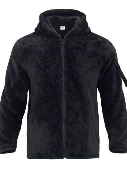 Gregory – flauschige reibverschlussjacke für herren
