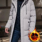 Alex – warme winterjacke für herren – wattierte jacke mit kapuze und reißverschluss