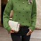Chloe – pullover mit polka-dot-muster