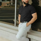 Oliver – slim-fit-ripphemd für herren