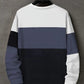 Brian – farbblockpullover für männer