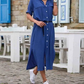 Lucie - elegantes sommerkleid mit gürtel