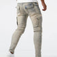 Dean – slim-fit-cargos für herren