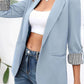 Ava – lässiger blazer mit offener vorderseite