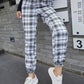 Ashley – stylische karierte joggerhose