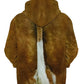 Anthony – lustiger kapuzenpullover mit kuh-print
