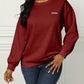 Olivia – lässiger lockerer waffelpullover