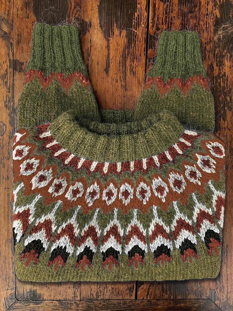 Cassius - vintage-isländischer pullover