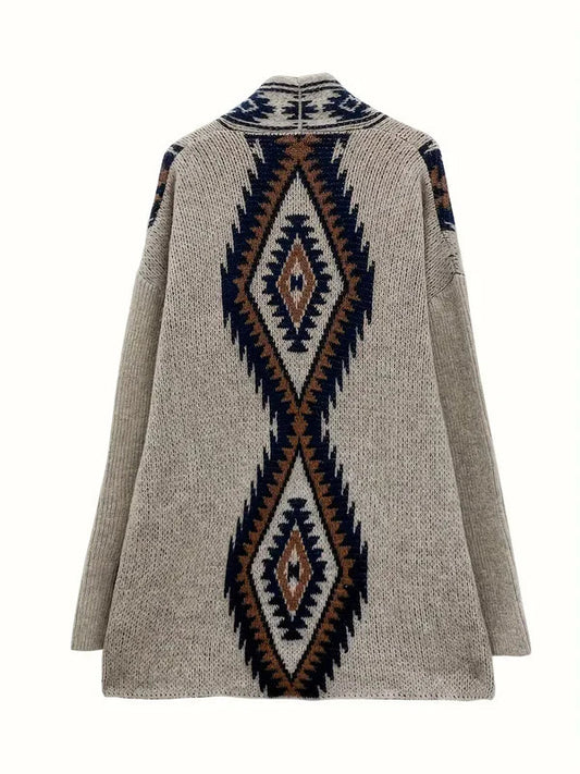 Amory – offene weste im boho-chic-stil drückt den geist der freiheit aus