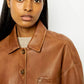 Malvie – vintage-lederjacke
