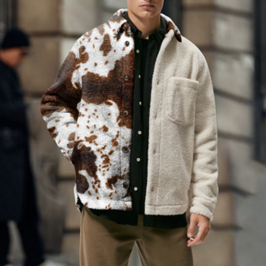 Patrick – stylische teddyjacke für herren
