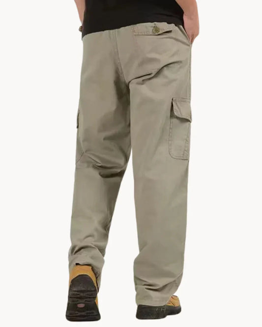 Adrie - premium-fleece-komfort-cargohose für herren