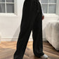 Hannah – lässige, lockere hose mit hoher taille