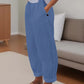 Emma – solide, vielseitige hose mit weitem bein