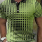 David – kurzärmliges golfhemd mit revers und kontrastierendem farbdesign