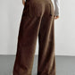 Sibylle | lässige cordhose mit weitem bein
