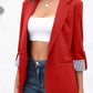 Ava – lässiger blazer mit offener vorderseite