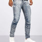 Liam – lässige skinny-bikerjeans für herren