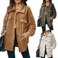 Elise - fleece-knopf-jacke