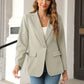 Abigail – solide blazerjacke mit taschen