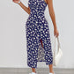 Isabella – geteiltes cami-kleid mit blumendruck