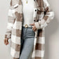 Olivia – teddyjacke mit karomuster