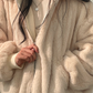 Stylischer wintermantel