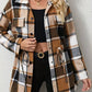 Ashley – schicker karierter langarmmantel