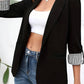 Ava – lässiger blazer mit offener vorderseite