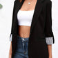 Ava – lässiger blazer mit offener vorderseite