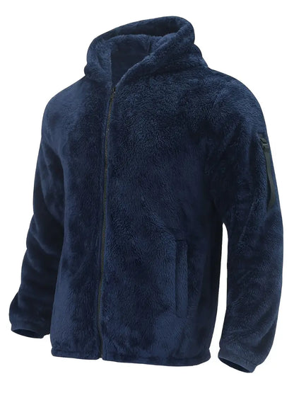 Gregory – flauschige reibverschlussjacke für herren