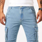 Dean – slim-fit-cargos für herren