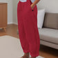 Emma – solide, vielseitige hose mit weitem bein