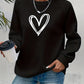 Emily – eleganter pullover mit herzmuster
