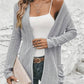 Scarlett – langärmliger cardigan mit offener vorderseite und zwei taschen