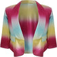 Thanea | damen langarm tie dye blazer
