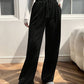 Hannah – lässige, lockere hose mit hoher taille